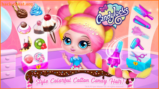 Candylocks Hair Salon - Style Cotton Candy Hair screenshot