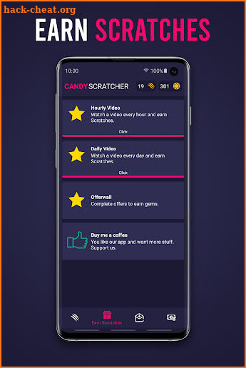 CandyScratcher - Earn Money screenshot