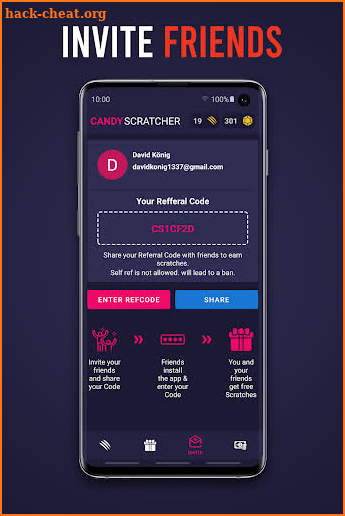 CandyScratcher - Earn Money screenshot