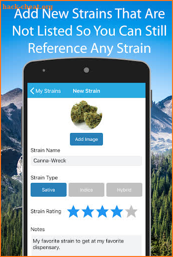Cannabis Strain Guide screenshot
