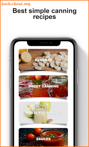 Canning and preserving apps screenshot