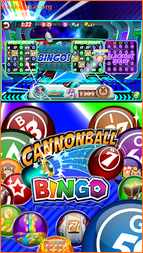 Cannonball Bingo: Free Bingo with a New 3D Twist screenshot