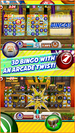 Cannonball Bingo: Free Bingo with a New 3D Twist screenshot