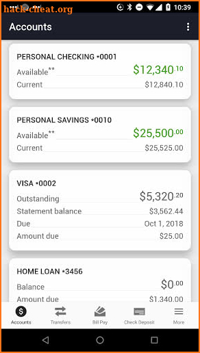 Canopy Credit Union Mobile screenshot