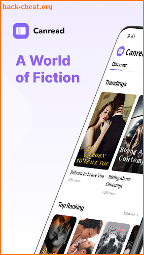 Canread - A World of Fiction screenshot