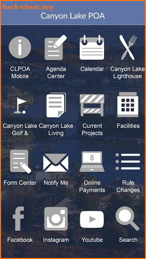 Canyon Lake POA screenshot