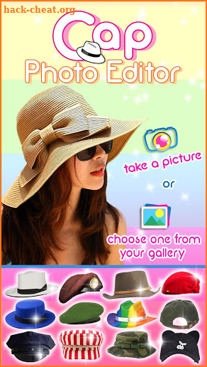 Cap Photo Editor 🎩 Hat Stickers for Pictures screenshot