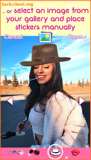 Cap Photo Editor 🎩 Hat Stickers for Pictures screenshot