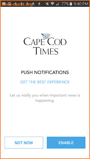 Cape Cod Times, Hyannis, Mass. screenshot