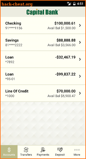 Capital Bank – Mobile Banking screenshot