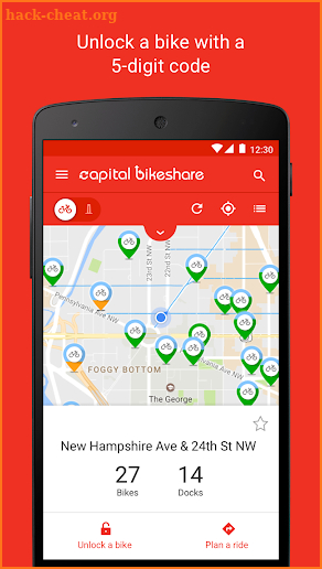 Capital Bikeshare screenshot