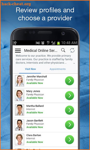 Capital BlueCross Virtual Care screenshot