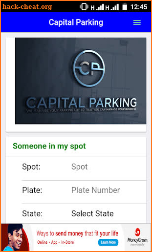 Capital Parking screenshot
