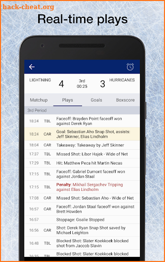 Capitals Hockey: Live Scores, Stats, Plays & Games screenshot