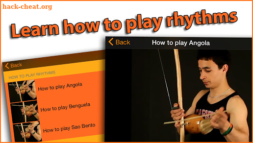 Capoeira Berimbau Lessons screenshot