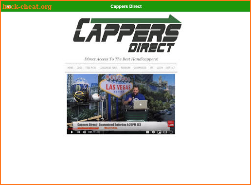 Cappers Direct screenshot