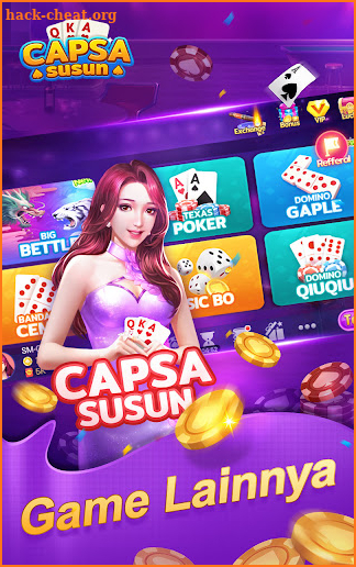 Capsa Susun Online Domino QQ screenshot