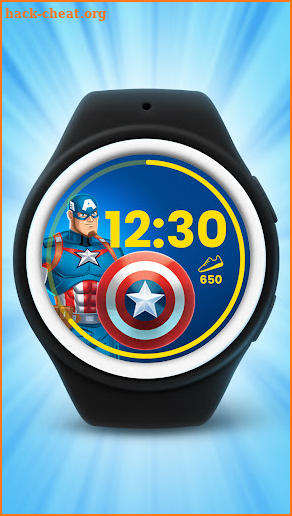 Captain America Watch Face screenshot