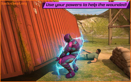 Captain Army Super hero Robot War Rescue screenshot