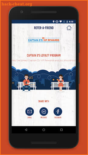 Captain D's VIP Rewards screenshot