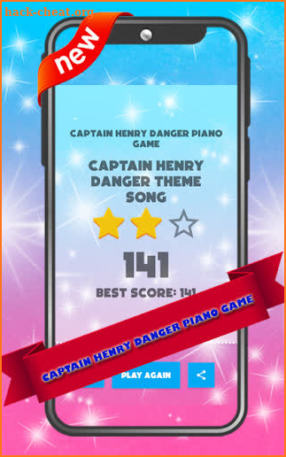 Captain Henry Danger Piano Game screenshot