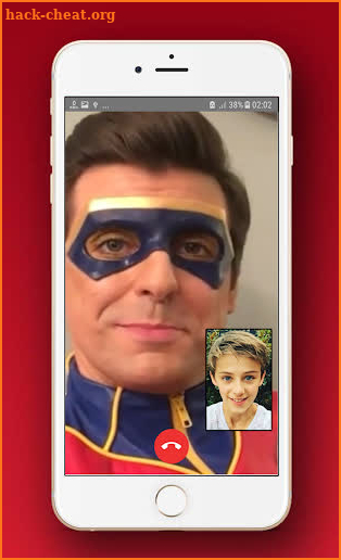 Captain Henry Danger Video Call & Chat simulator screenshot