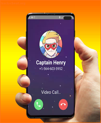 Captain Henry Video Call & Danger Chat prank 2020 screenshot