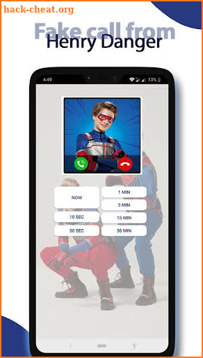 Captain Henry Video Call & Danger Chat Simulator screenshot