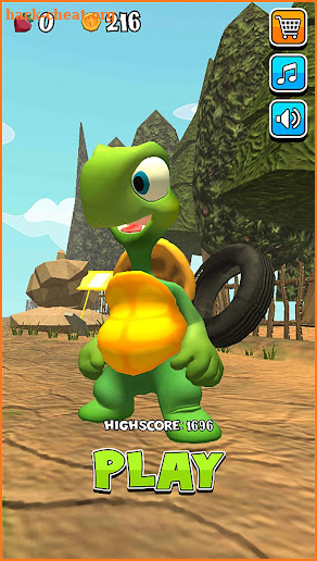 Captain Pepe: Turtle Runner screenshot