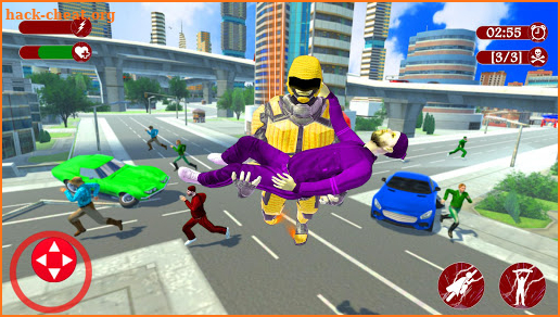 Captain Robot Speed Hero screenshot
