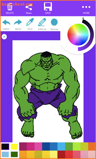Captain Superhero Coloring Book screenshot