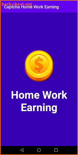 Captcha Home Work Earning screenshot