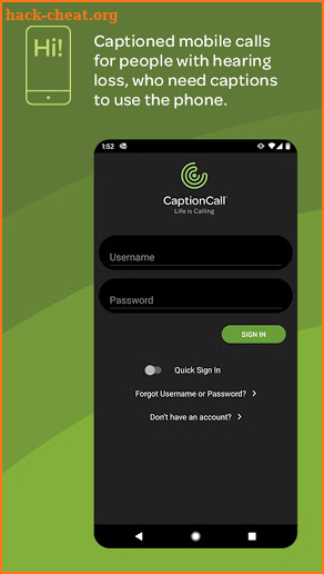 CaptionCall Mobile screenshot