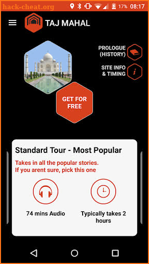 CaptivaTour Travel Audio Guide screenshot