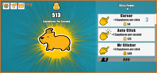 Capybara Clicker screenshot