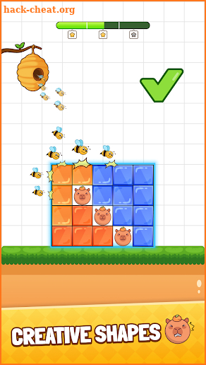 Capybara Rescue: Block Puzzle screenshot