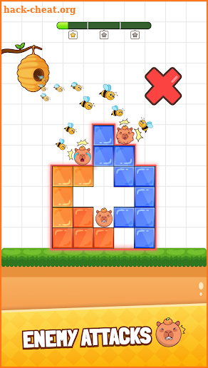 Capybara Rescue: Block Puzzle screenshot