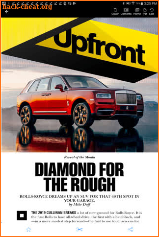 Car and Driver Magazine US screenshot