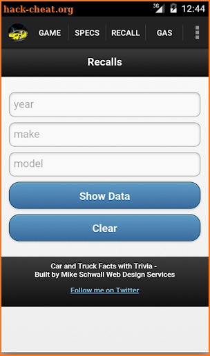 Car & Truck Facts with Trivia screenshot