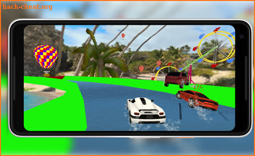 Car Aqua Race 3D - Water Park Race screenshot