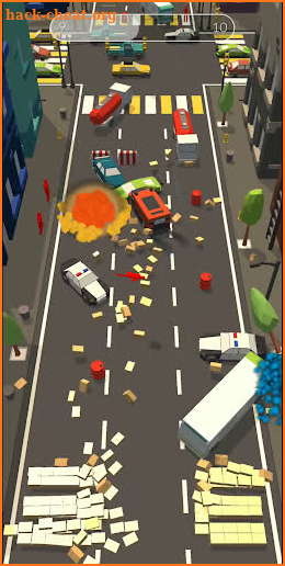 Car Bump: Smash Hit in Smashy Road 3D screenshot
