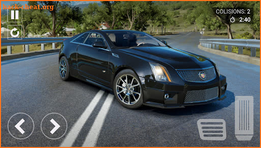 Car Cadillac CTS-V City Drive screenshot