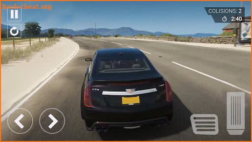 Car Cadillac CTS-V City Drive screenshot