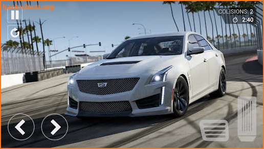 Car Cadillac CTS-V City Drive screenshot