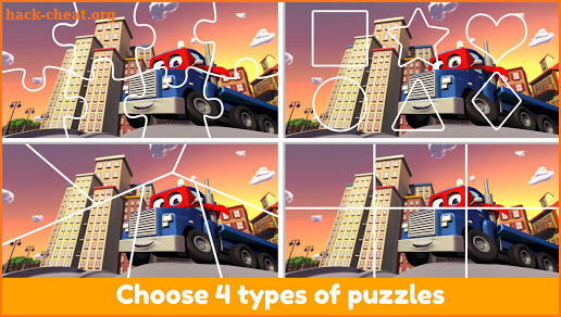 Car City Puzzle Games - Brain Teaser for Kids 2+ screenshot