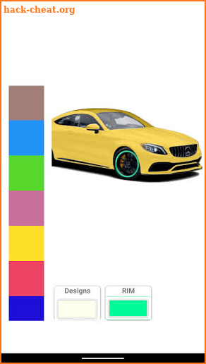 Car Color Changer - Body paint , Rim and designs screenshot