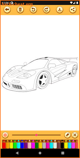 Car Coloring Book screenshot