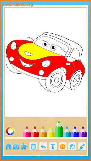 Car Coloring : Game screenshot