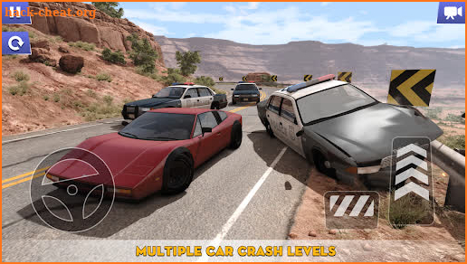 Car Crash Simulation 3D Games screenshot