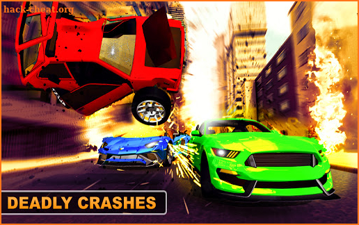 Car Crash Simulator :Mustang GT500 Beamng Accident screenshot